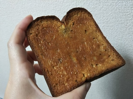 ベースブレッド ミニ食パンのトースト
